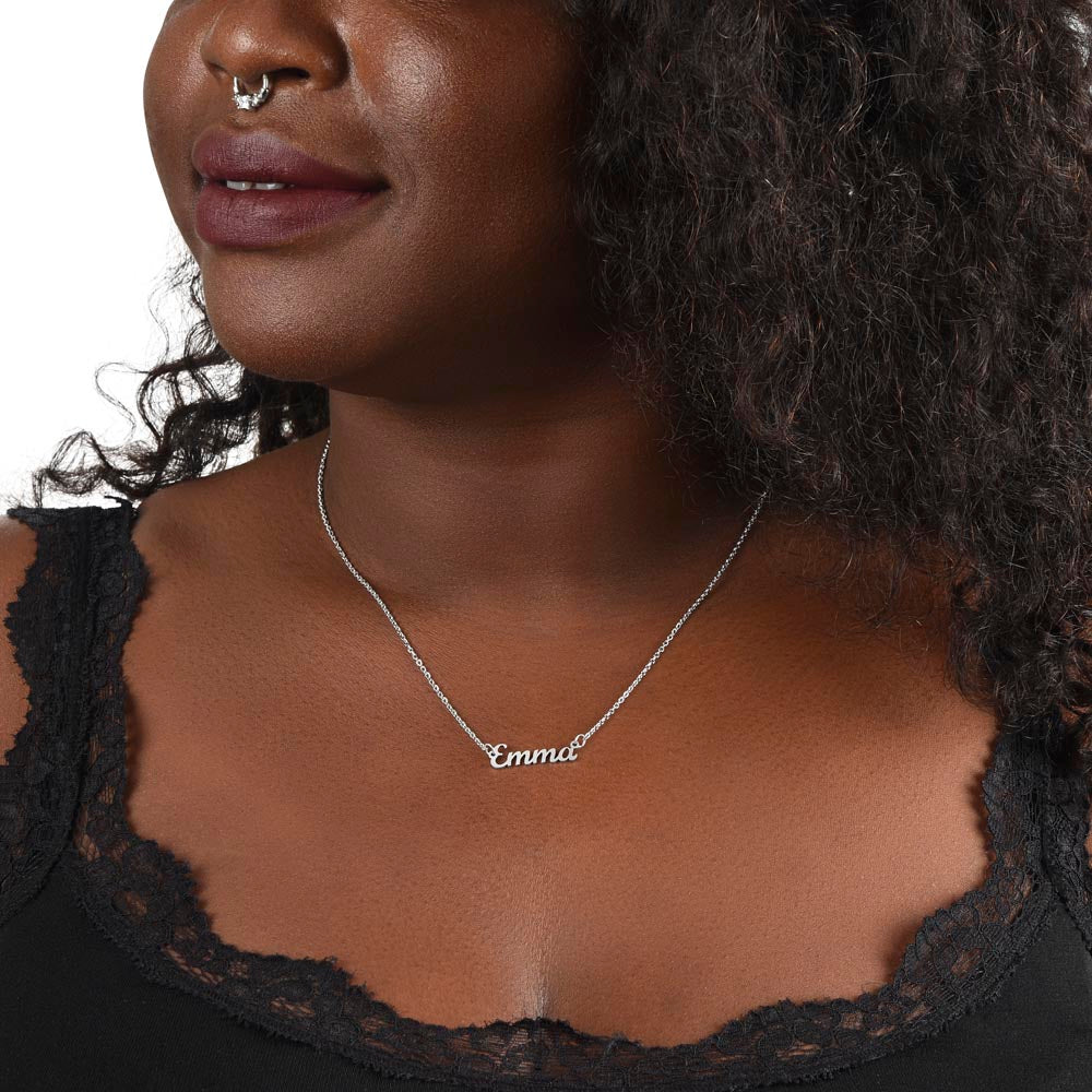 Personalized Name Necklace for Mom to Be, a Perfect Gift for Mother's Day/Birthdays.