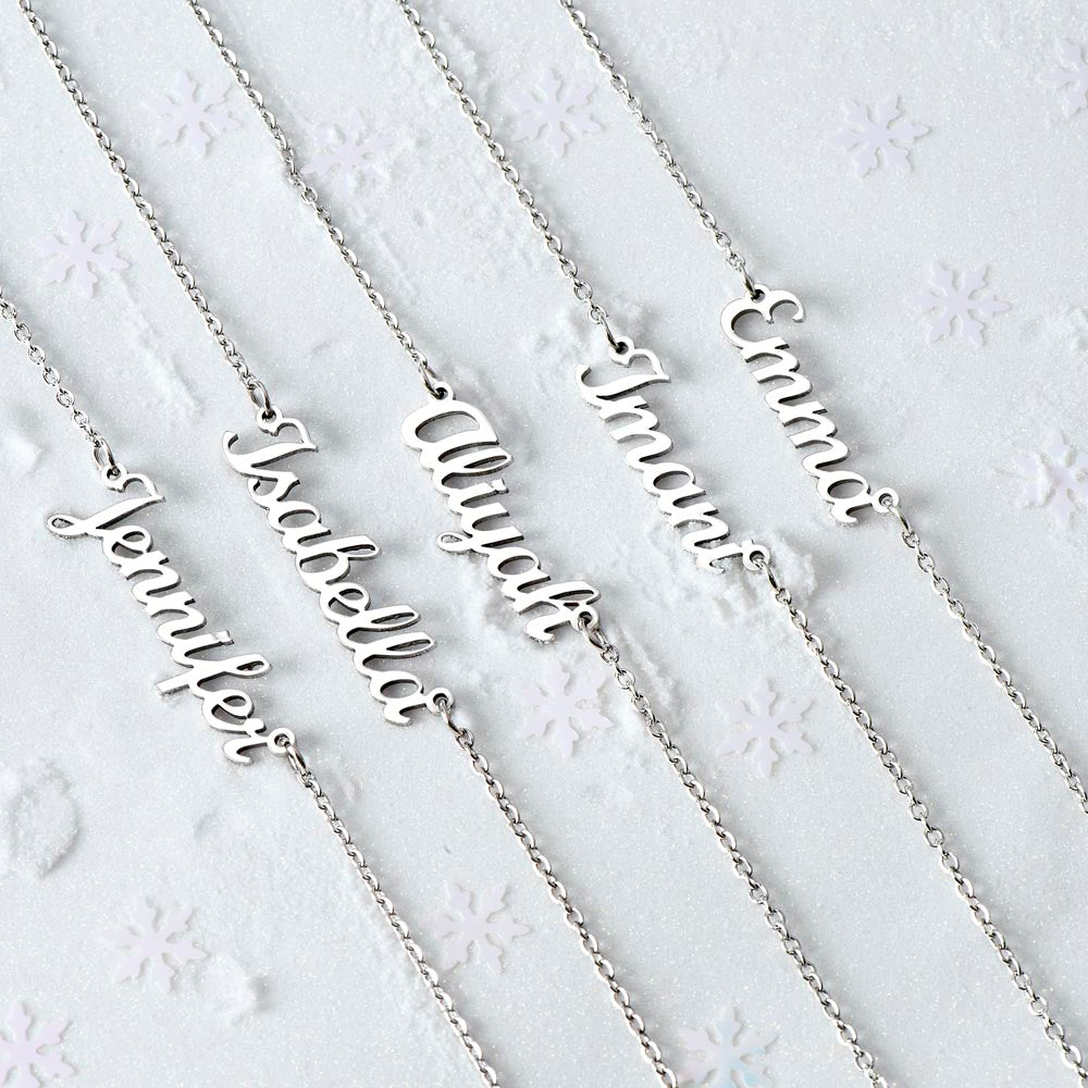 Personalized Name Necklace for Mom to Be, a Perfect Gift for Mother's Day/Birthdays.