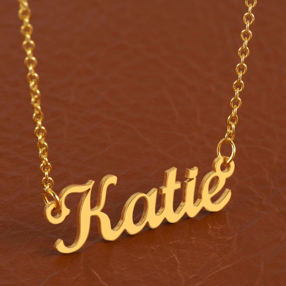 Personalized Name Necklace for Mom to Be, a Perfect Gift for Mother's Day/Birthdays.