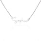 Personalized Signature Name Necklace- a Gift for Wives/Mothers/Grandmother.