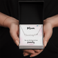 Personalized Heart Name Necklace- A Beloved Gift for a Mom, a Perfect Gift for Mother's Day/Birthdays.