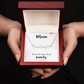 Personalized Heart Name Necklace- A Beloved Gift for a Mom, a Perfect Gift for Mother's Day/Birthdays.