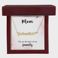 Personalized Heart Name Necklace- A Beloved Gift for a Mom, a Perfect Gift for Mother's Day/Birthdays.