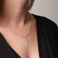 Personalized Vertical Soulmate Name Necklace- a Gift for a Soulmate.