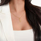 Personalized Vertical Soulmate Name Necklace- a Gift for a Soulmate.