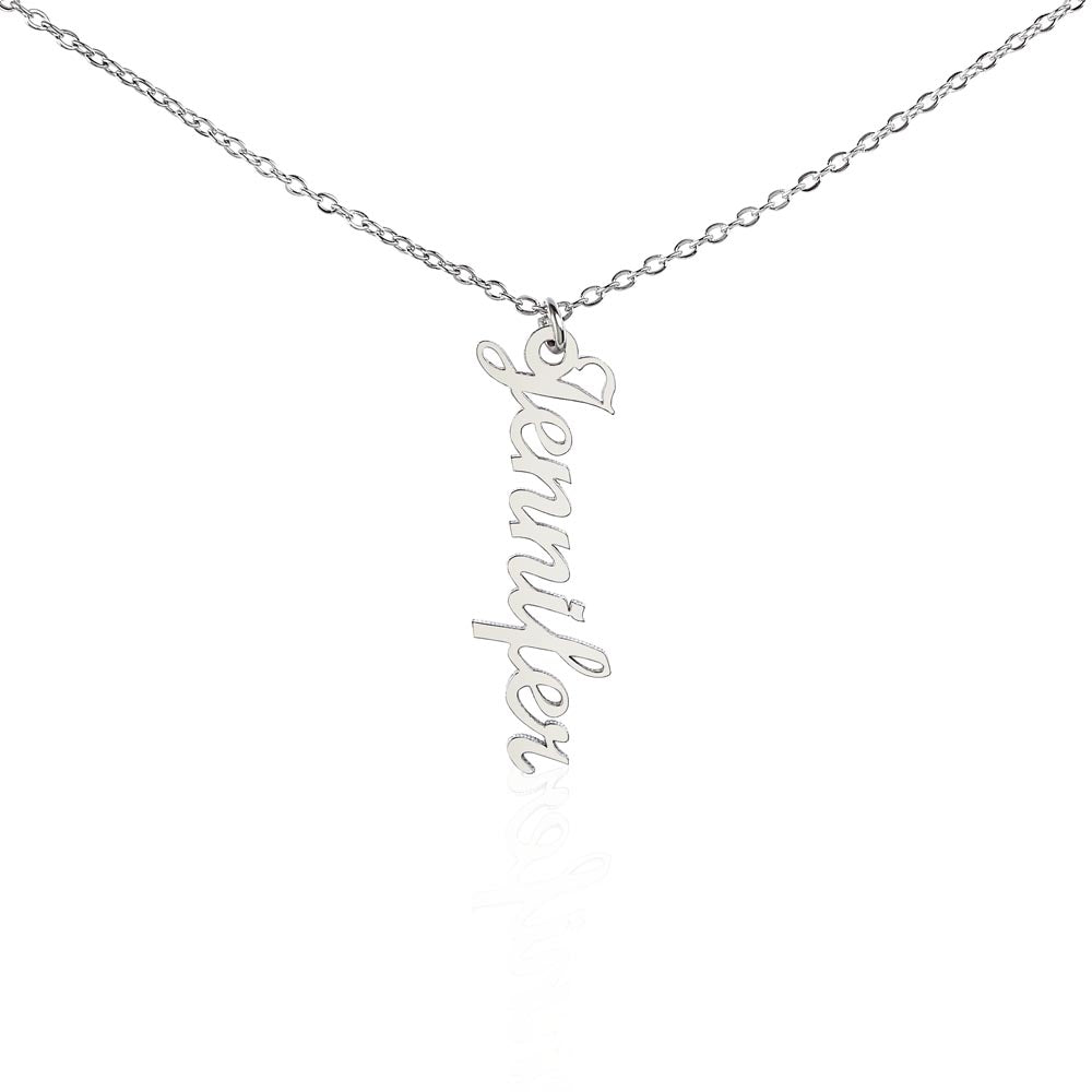 Custom and Personalized Name Necklace - a Gift for Sister/Soulmate/Mother.