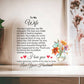 To My Wife- A Gift for Your Wife/Soulmate