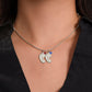 Personalized Baby Feet Necklace with Birthstone- a Gift for Grandma