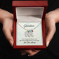 Custom Baby Feet with Birthstone- A Gift for Grandma for Mother's Day/ Birthdays.