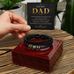 To My Dad Men's Love You Forever Bracelet a Gift for Fathers/Sons/Dads.