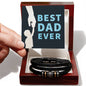 Best DAD Ever- ''Love You Forever'' Bracelet gift for Husbands/Sons/Grandfathers/Fathers.