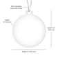 Acrylic Bulb Ornament- A Gift for Grandmother