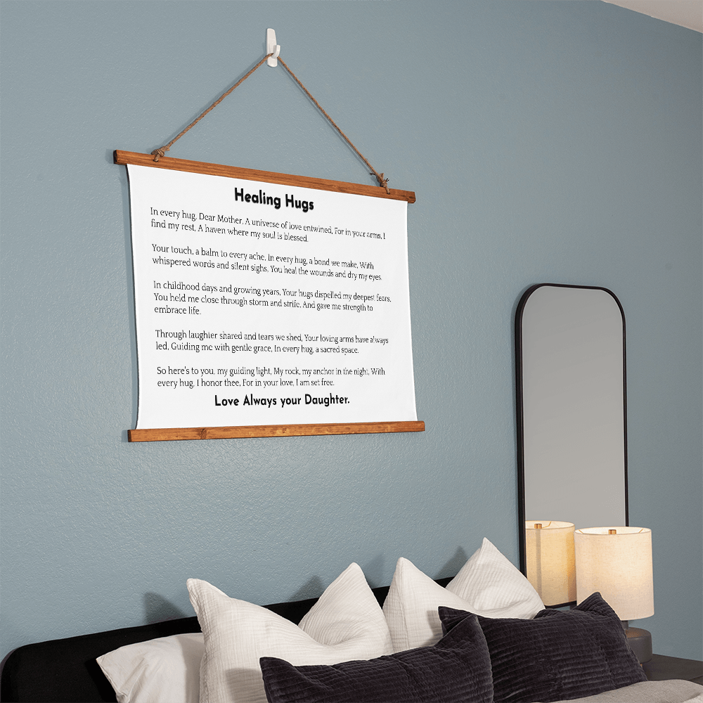 Healing Hugs- A Heartfelt Message from a Daughter to Mom- A Gift for Mothers.