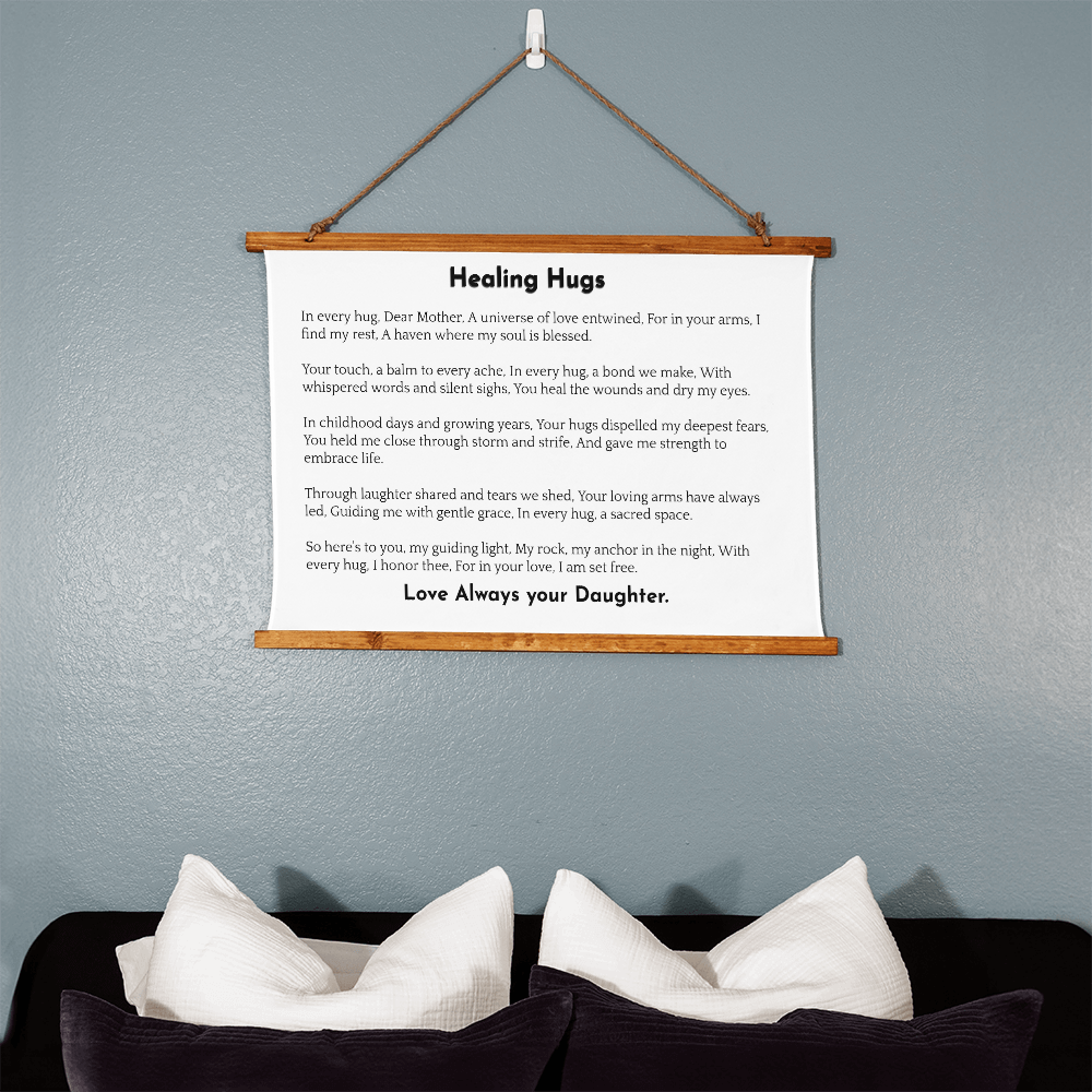 Healing Hugs- A Heartfelt Message from a Daughter to Mom- A Gift for Mothers.