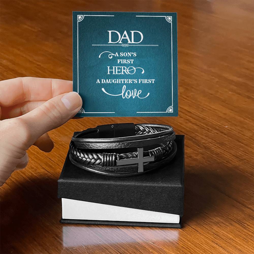 DAD A Son's First HERO A Daughter's First Love- A Gift for Son/Husband.