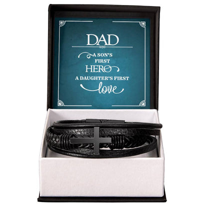 DAD A Son's First HERO A Daughter's First Love- A Gift for Son/Husband.