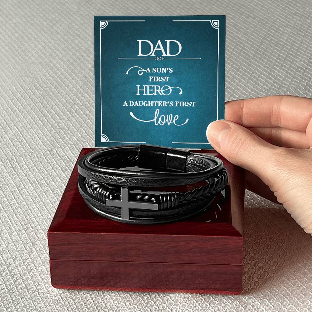 DAD A Son's First HERO A Daughter's First Love- A Gift for Son/Husband.