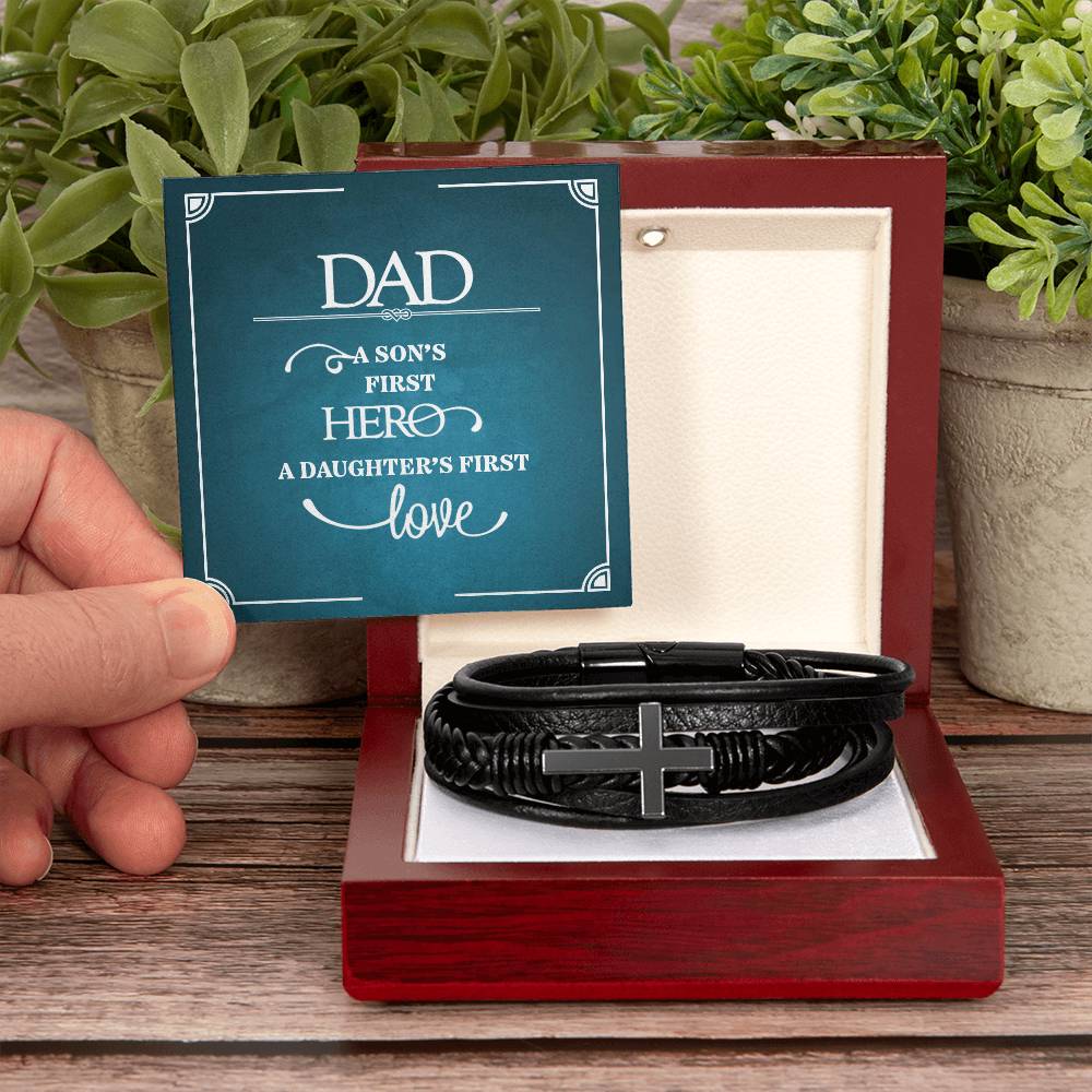 DAD A Son's First HERO A Daughter's First Love- A Gift for Son/Husband.
