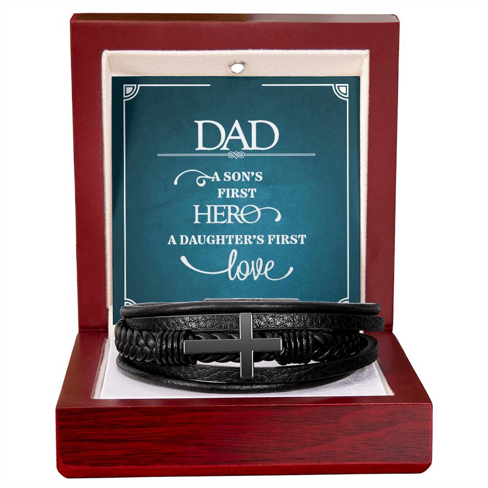 DAD A Son's First HERO A Daughter's First Love- A Gift for Son/Husband.