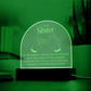To My Sister... Engraved Acrylic Dome Plaque- a Gift a Sister
