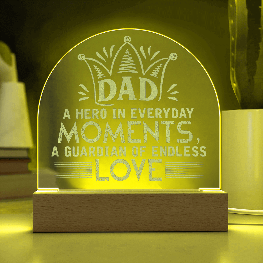 DAD a Hero Everyday- a Gift for Fathers/Dad