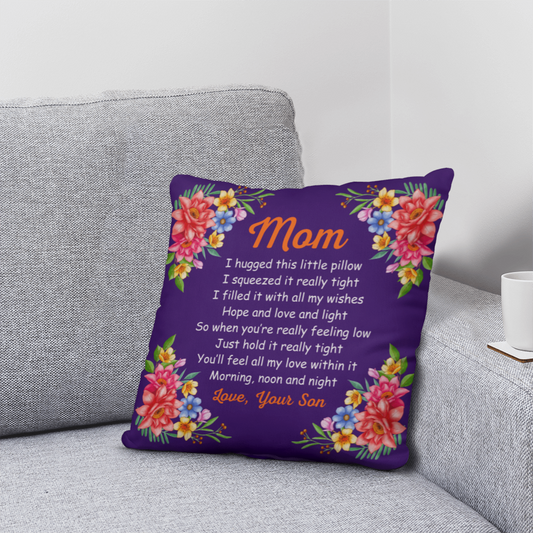 MOM Classic Pillow- A Gifts for Mothers/Daughters.