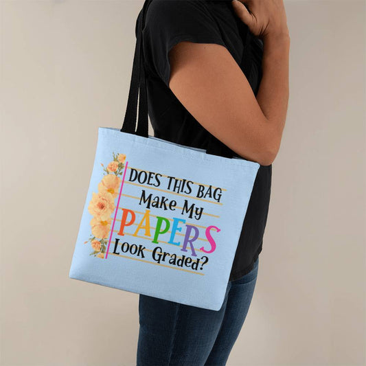 A Classic Teacher Blue Tote Bag- a Gift for Teachers/Fathers/Mothers/Sons/Daughters.