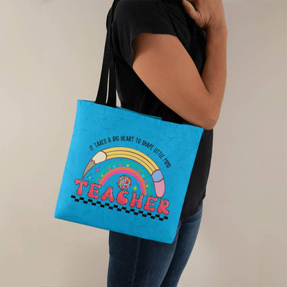 A Classic Teacher Blue Tote Bag- a Gift for Teachers/Fathers/Mothers/Sons/Daughters.