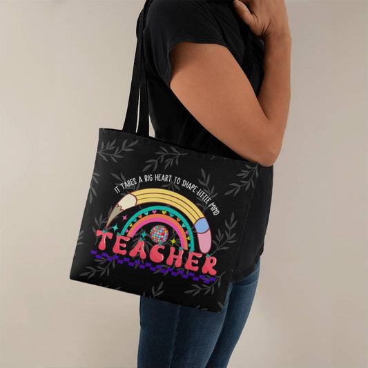 A Classic Teacher Green Tote Bag-  a Gift for Teachers/Fathers/Mothers/Sons/Daughters.