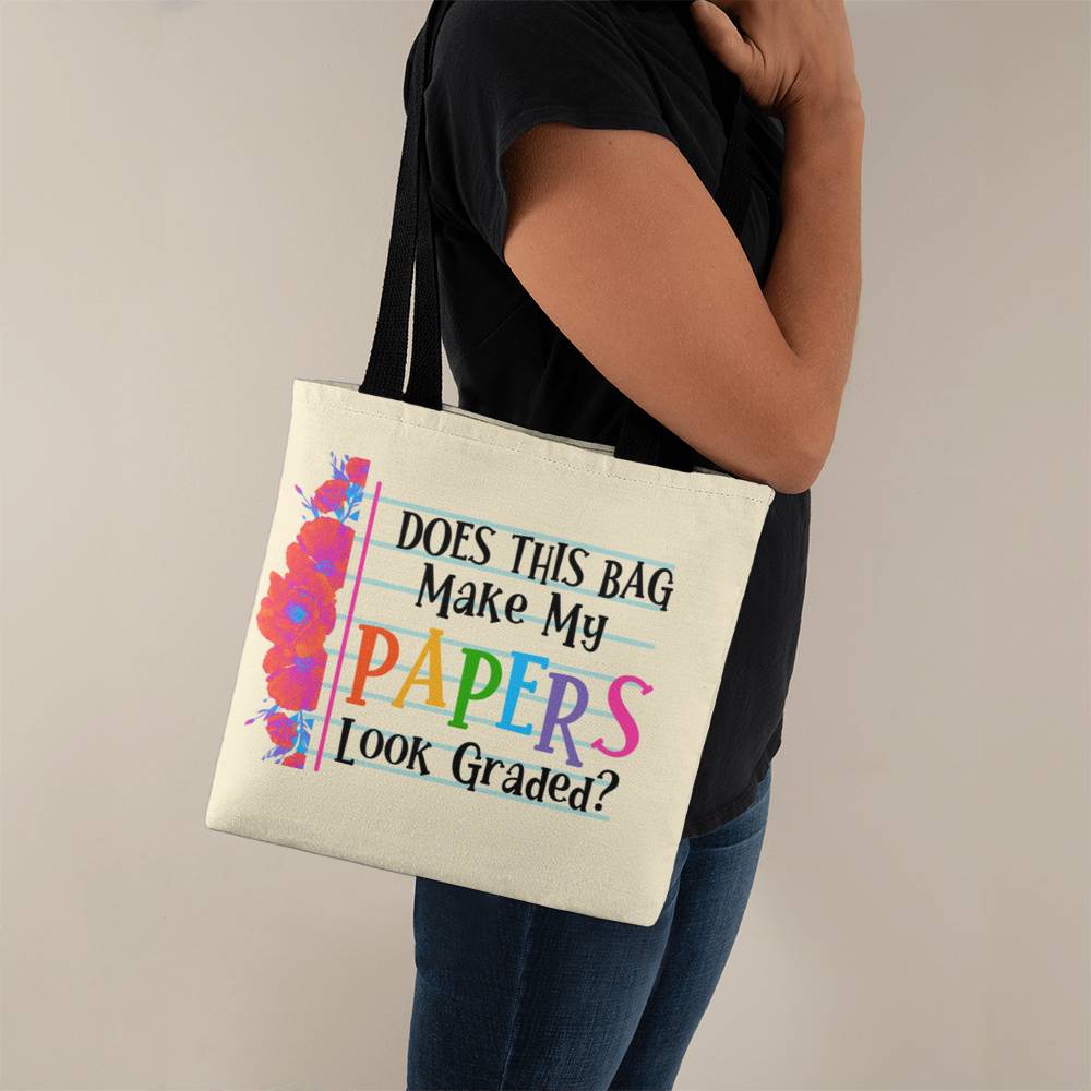 A Classic Teacher Yellow Tote Bag- a Gift for Teachers/Fathers/Mothers/Sons/Daughters.