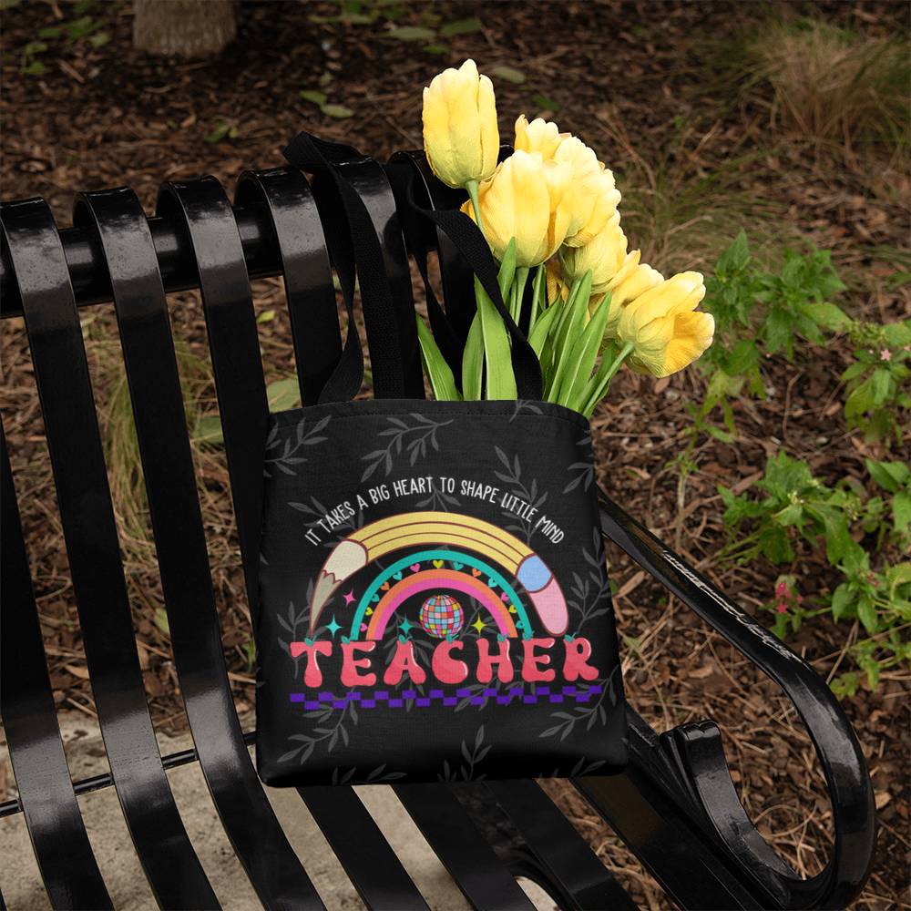 A Classic Teacher Green Tote Bag-  a Gift for Teachers/Fathers/Mothers/Sons/Daughters.