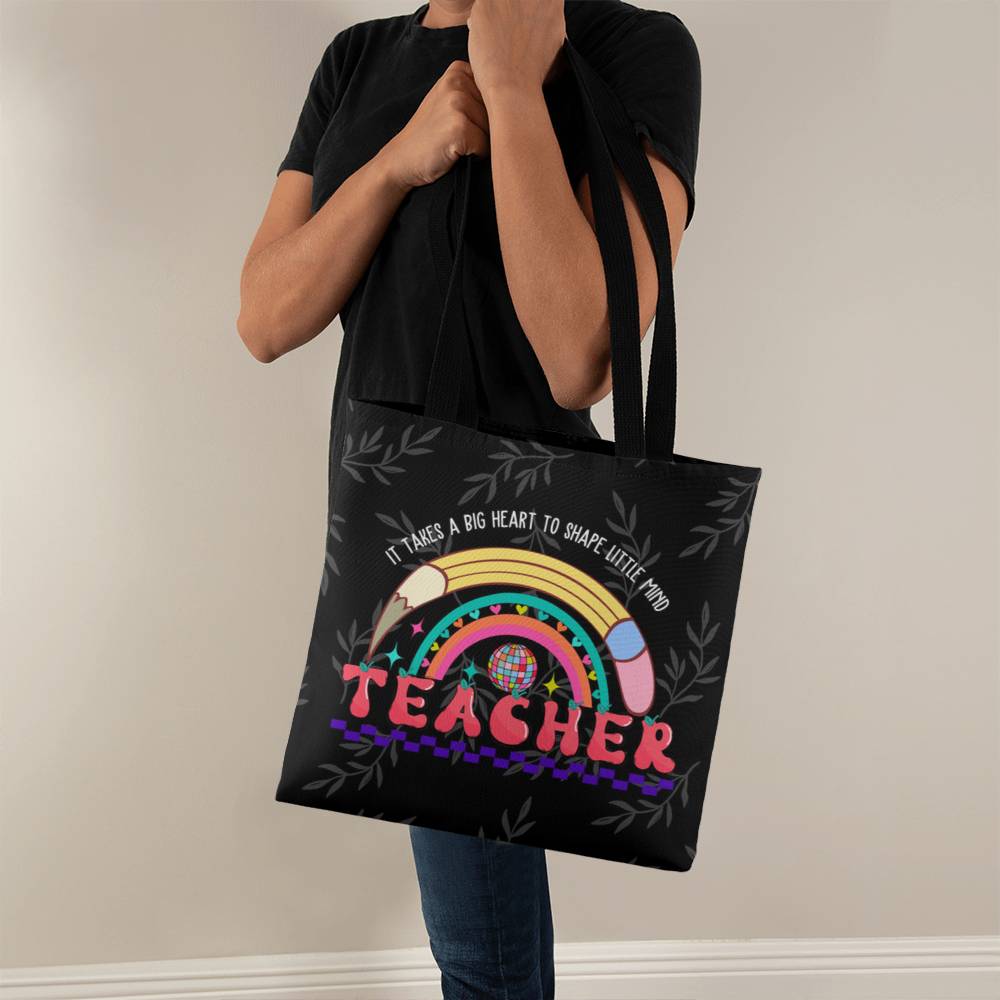 A Classic Teacher Green Tote Bag-  a Gift for Teachers/Fathers/Mothers/Sons/Daughters.