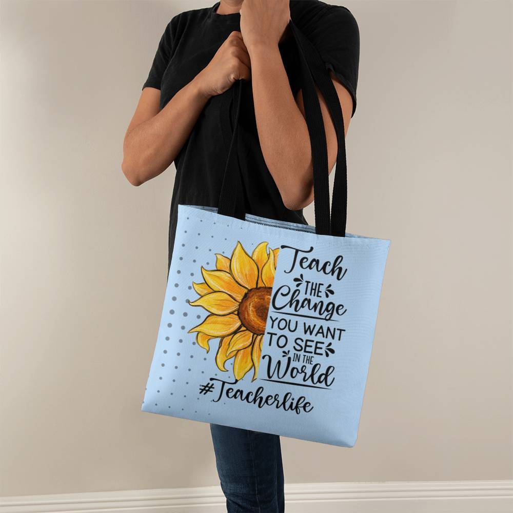 A Classic Teacher Blue Tote Bag- a Gift for Teachers/Fathers/Mothers/Sons/Daughters.