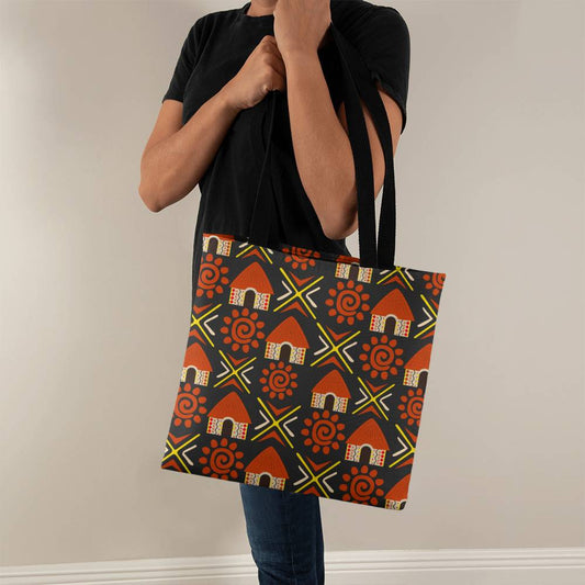 Tribal Huts Classic Tote for Wives/Mom/Sisters/Girlfriends