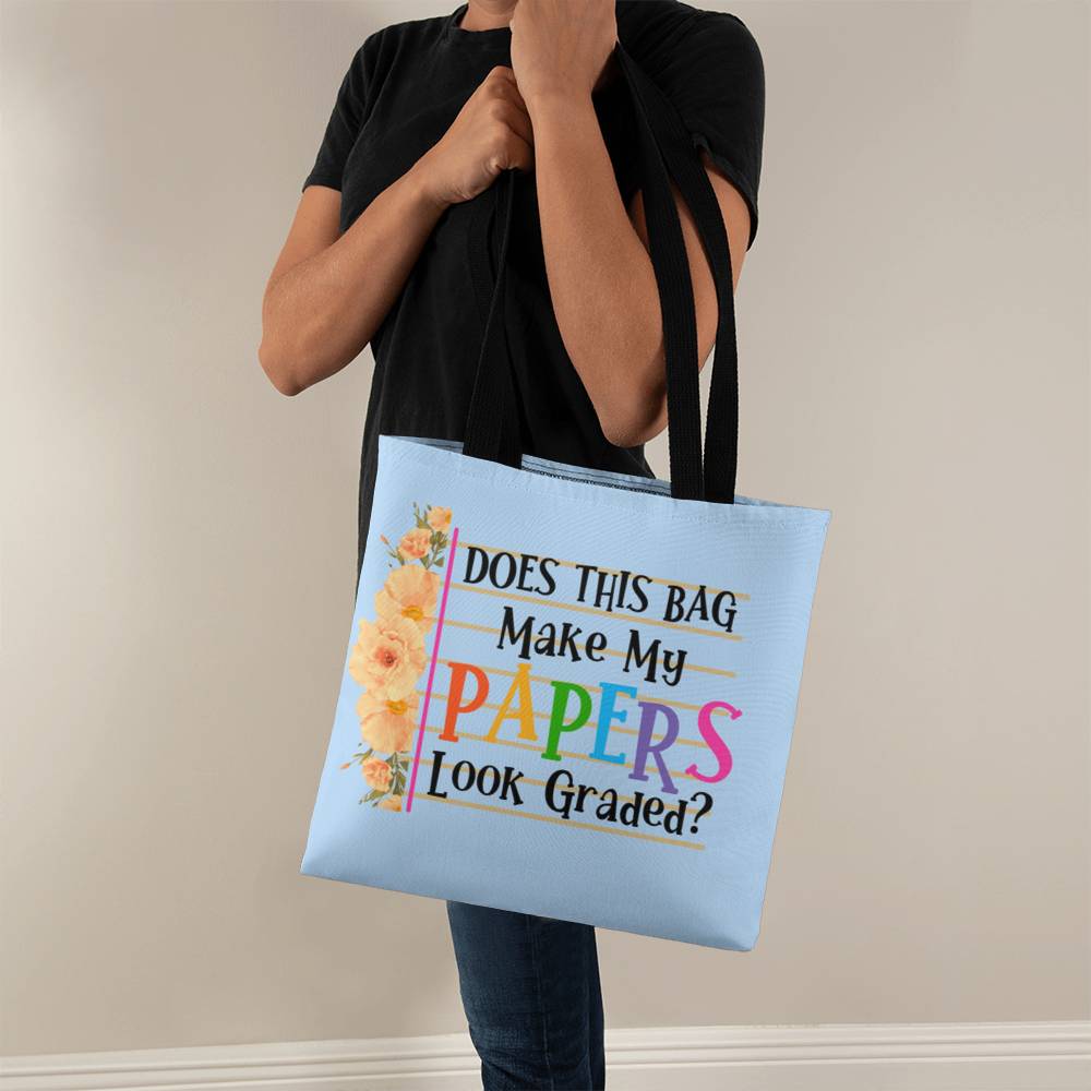 A Classic Teacher Blue Tote Bag- a Gift for Teachers/Fathers/Mothers/Sons/Daughters.