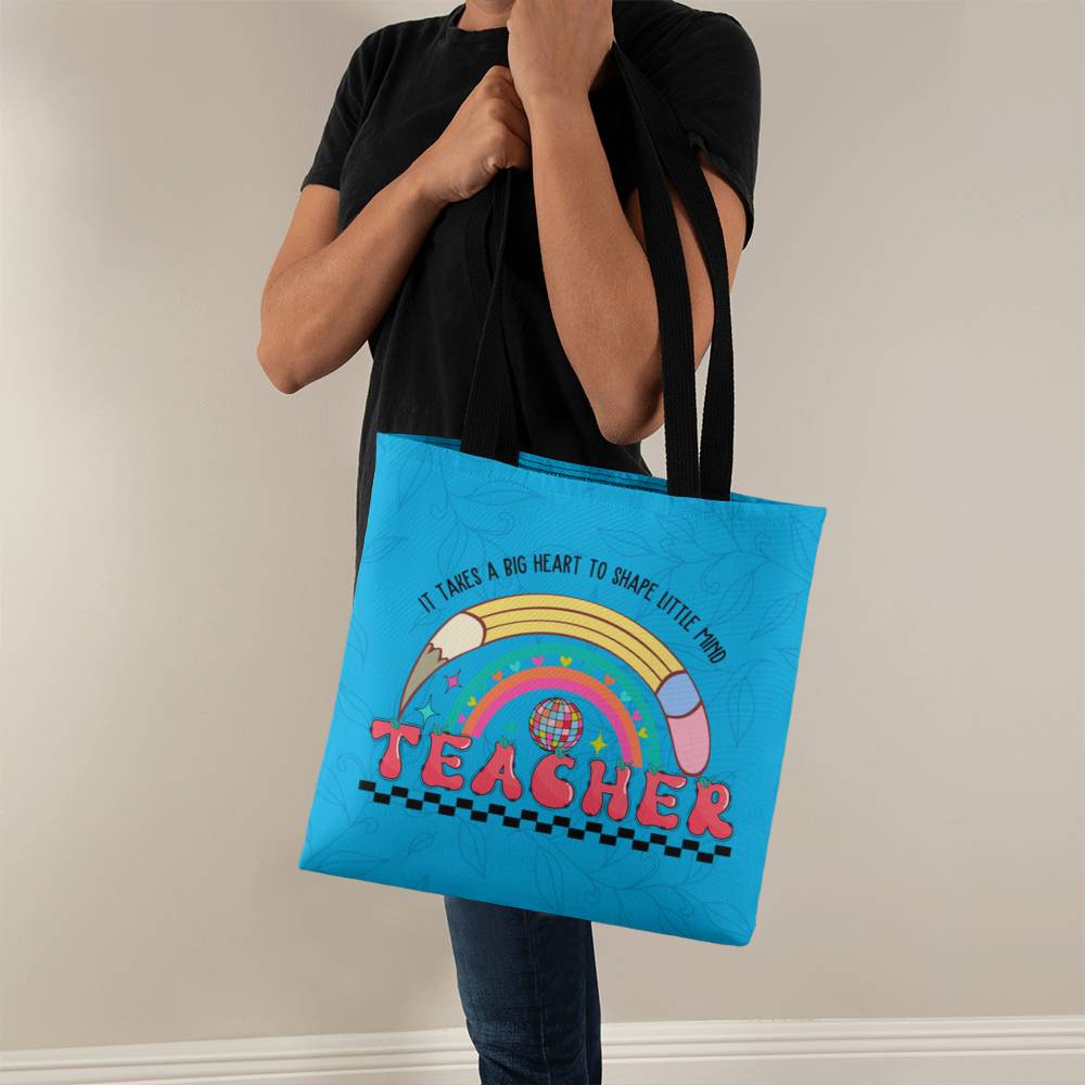 A Classic Teacher Blue Tote Bag- a Gift for Teachers/Fathers/Mothers/Sons/Daughters.
