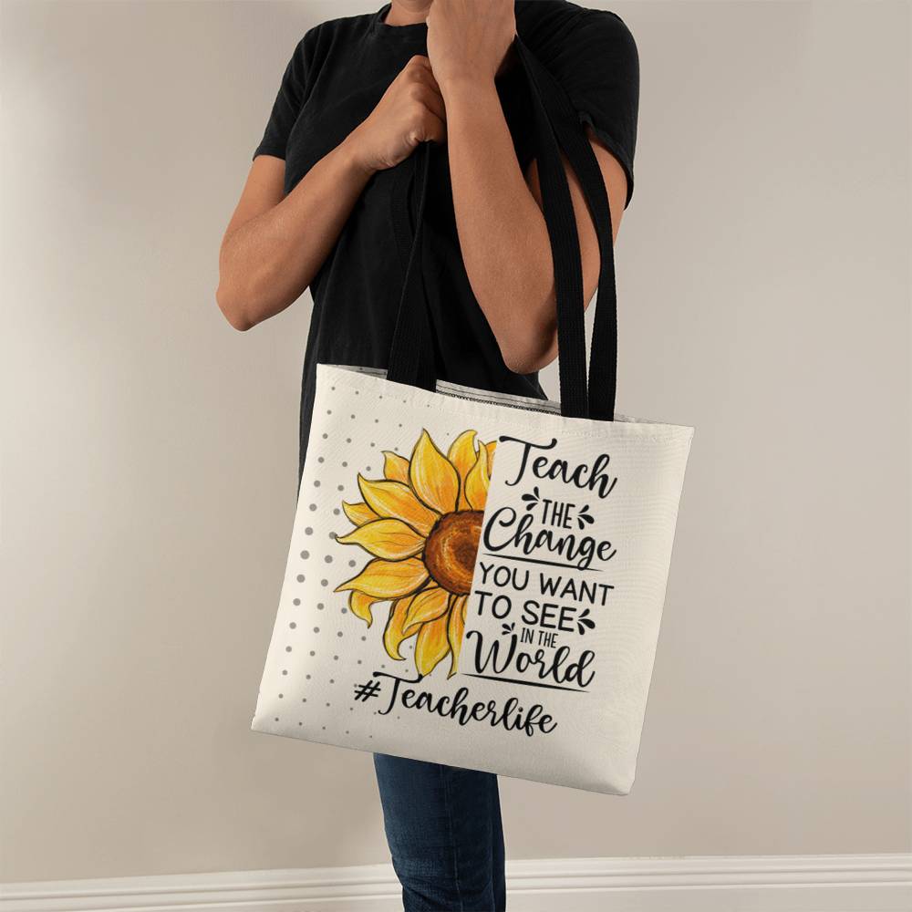 A Classic Teacher Yellow Tote Bag- a Gift for Teachers/Fathers/Mothers/Sons/Daughters.