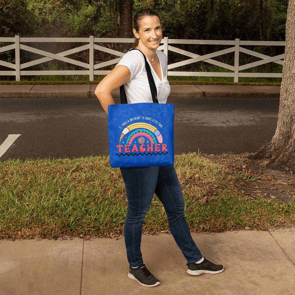 A Classic Teacher Green Tote Bag-  a Gift for Teachers/Fathers/Mothers/Sons/Daughters.