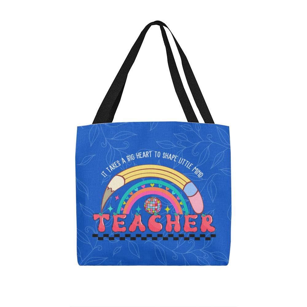 A Classic Teacher Green Tote Bag-  a Gift for Teachers/Fathers/Mothers/Sons/Daughters.