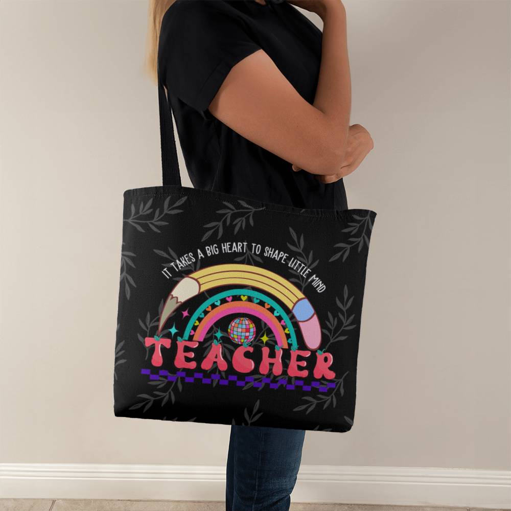 A Classic Teacher Green Tote Bag-  a Gift for Teachers/Fathers/Mothers/Sons/Daughters.