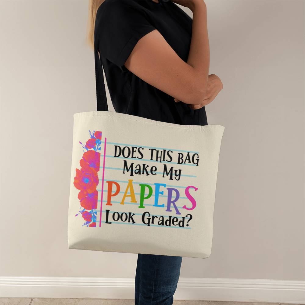 A Classic Teacher Yellow Tote Bag- a Gift for Teachers/Fathers/Mothers/Sons/Daughters.