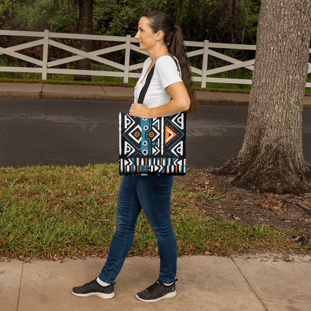 Geometric Classic Tote Bag a Gift for Mother/Daughter/Father.