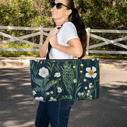 Daisy Delight Weekender Tote for Wives/Mothers/Sisters/Girlfriends