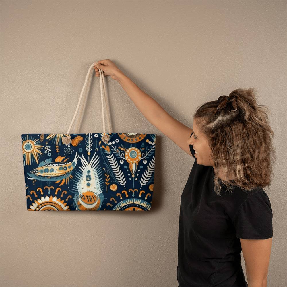 Heritage Harmony Weekender Tote Bag for Wives/Mothers/Sisters/Girlfriends