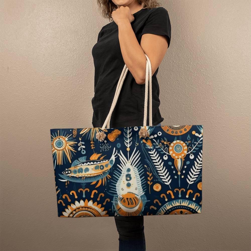 Heritage Harmony Weekender Tote Bag for Wives/Mothers/Sisters/Girlfriends