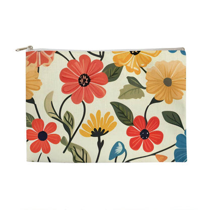 Hello Summer Mom/Daughter/Grandmother/Teacher Large Fabric Pouch