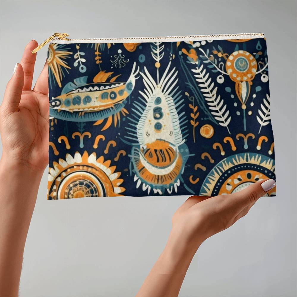 Heritage Harmony Large Zipper Pouch for Wives/Mothers/Sisters/Girlfriends