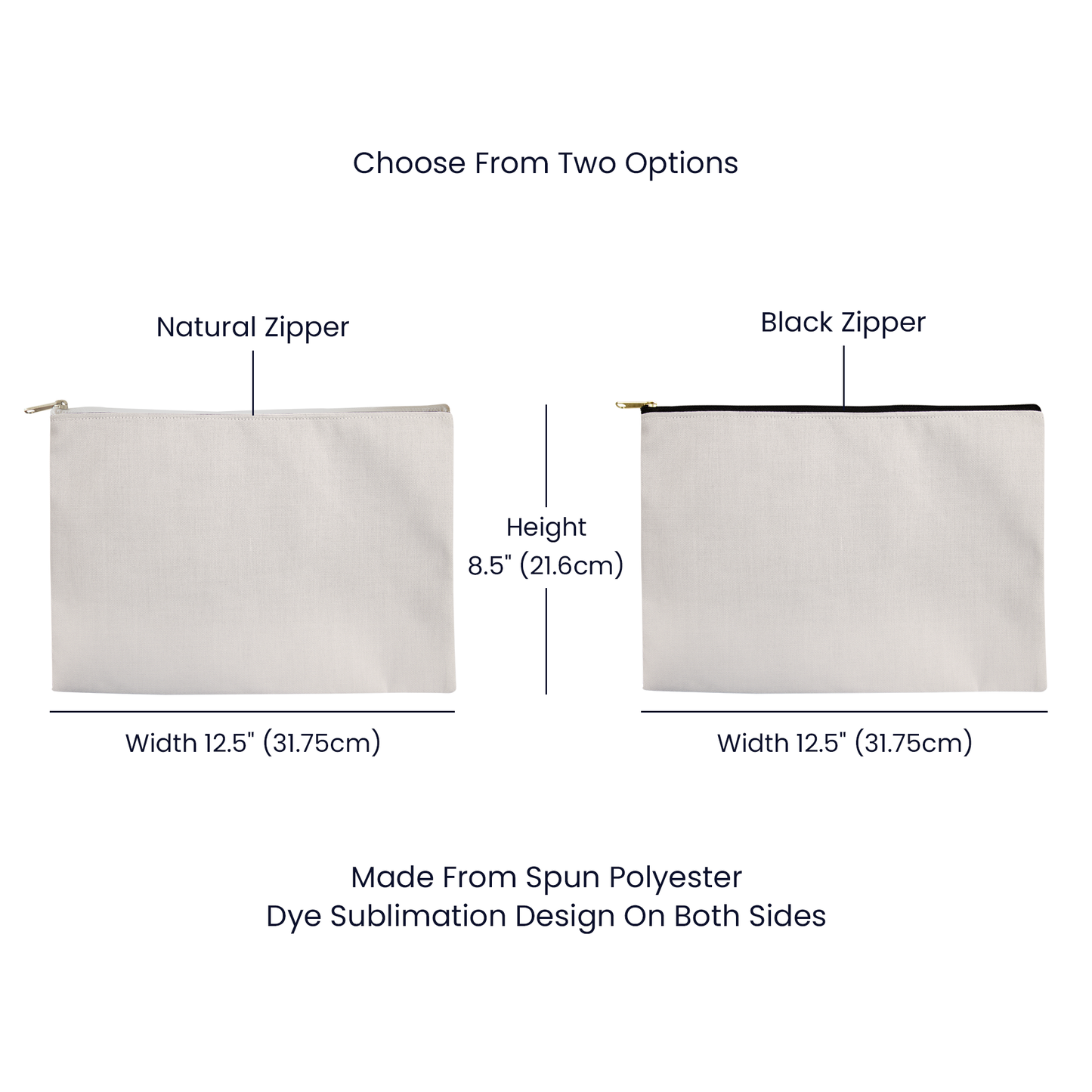 Mum you look Lovely Large Fabric Zipper Pouch for Mothers/Sisters/Daughters.