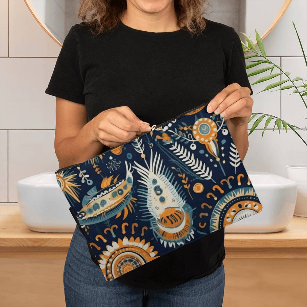 Heritage Harmony Large Zipper Pouch for Wives/Mothers/Sisters/Girlfriends