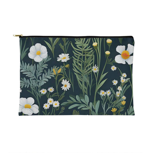 Small Daisy Delight Accessory Pouch for Mothers/Sisters/Wife/Girlfriend